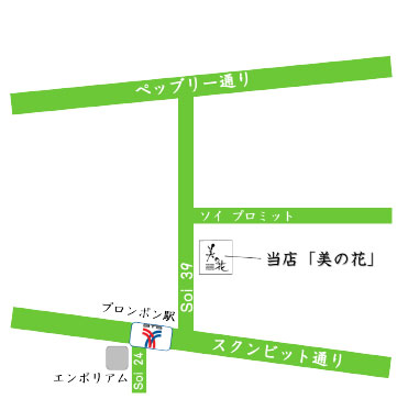 Map Minohana